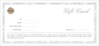 Gift Voucher Certificate Template Gift Certificate Templates Free