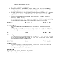 Resume Template Business Object Resume Objective For
