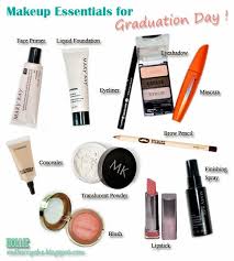 makeup essentials for graduation day