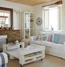 Casual Coastal Living Room Decor Ideas