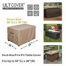 Patio Deck Box Storage Bench Cover