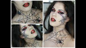 black widow makeup tutorial halloween