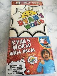 ryan s world wall decal deco reposition