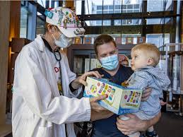 toy doctor brings joy and gifts to