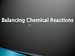 unit 7 chemicals reactions types of
