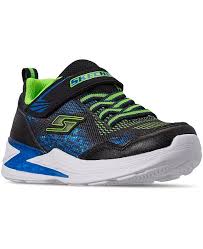 Skechers Little Boys S Lights Erupters Iii Derlo Light Up Casual Sneakers From Finish Line Reviews Finish Line Athletic Shoes Kids Macy S