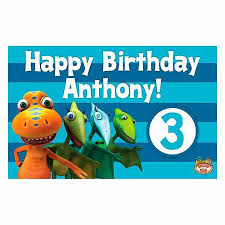 Personalized Dinosaur Train All Aboard The Birthday Train Placemat