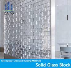 Real Color Crystal Glass Brick Color