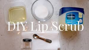 diy sweet natural lip scrub you