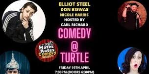Comedy at Turtle with Headliner Elliot Steel