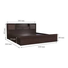 bolton engineered wood king bed with