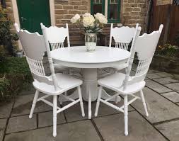 Kentucky oak oval dining table and montreal chairs. Stunning Vintage Dining Table 4 Ornate Chairs Shabby Chick Vintage Superior Furniture Restoration And Refurbishment Rochdale Manchester Lancashire North West