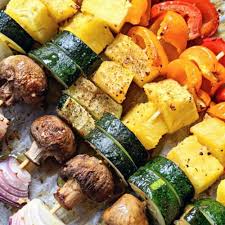 veggie kabobs in the oven recipe the