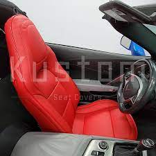 Two Tone Leather Seat Covers 2016 19