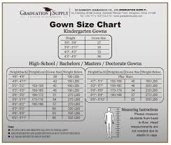True Jostens Cap And Gown Size Chart 16 Unique Jostens Cap