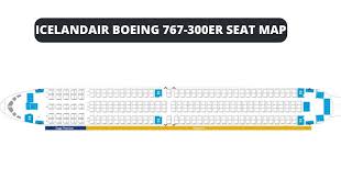 boeing 767 300 seat map with airline