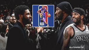 @kyrieirving. jerry west is the current silhouette of. Lakers News Kyrie Irving Advocates For Kobe Bryant Inspired Nba Logo