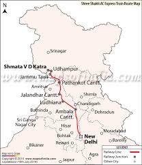 route map for shri shakti exp train new