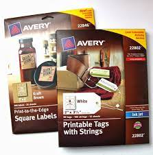 holiday gift s with avery labels