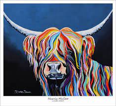 Cow Art Cow Canvas Steven Brown Art