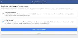 Facebook is an american online social media and social networking service owned by facebook, inc. How To Delete Facebook Account 2021