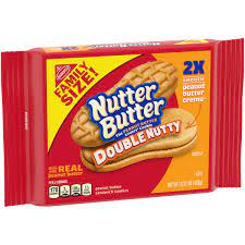 And surely, the whole idea of making homemade nutter butter cookies is totally extra…but friends, these are really good. Nutter Butter Double Nutty Peanut Butter Sandwich Cookies Family Size 15 27 Oz Walmart Com Walmart Com