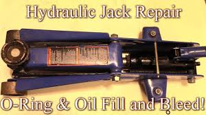 hydraulic jack o ring repair oil fill