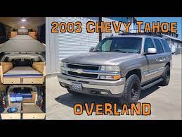 2003 chevy tahoe 4x4 overland solar
