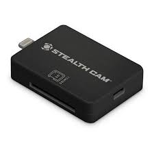 Sd card reader for iphone ipad,dslr camera trail game camera dash cams sd/micro sd card reader,memory card camera reader adapter,plug and play,no app required. Stealth Cam Memory Card Reader For Ios Devices Stc Sdcrios Adorama