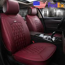 Us 5 Seater Car Pu Leather Seat Covers