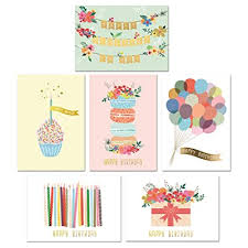 Check spelling or type a new query. Buy Gold Foil Bulk Birthday Cards Assortment 48pc Bulk Happy Birthday Card With Envelopes Box Set Assorted Blank Birthday Cards For Women Men And Kids In A Boxed Card Pack