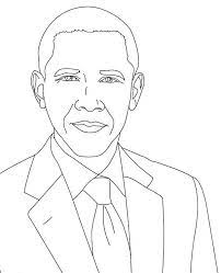Another free people for beginners step by step drawing video tutorial. Barack Obama Picture Of Barack Obama Coloring Page Disney Drawings Sketches Art Drawings Sketches Simple Star Coloring Pages