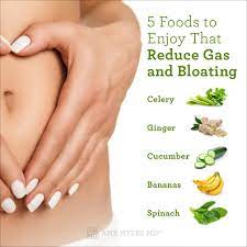 5 foods to get rid of gas bloating