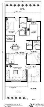 House Plan For 30 X 80 Feet 266 Square