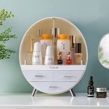 cosmetic organizer vanity storage case
