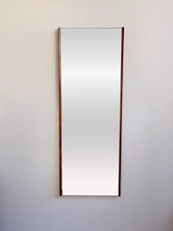 Vintage Rectangular Wall Mirror With
