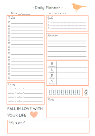 Make The Most Of Everyday Free Daily Planner Download