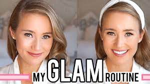 my glam makeup routine you