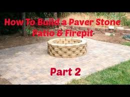 How To Build A Fire Pit And Paver Patio