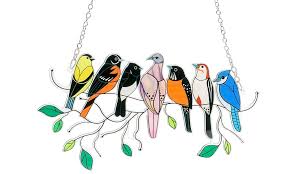 Off On Multicolor Birds On A Wire Hi