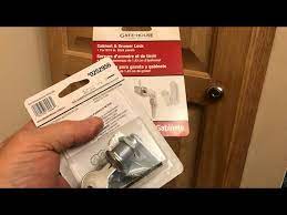 installing cabinet and drawer lock