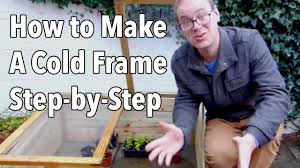 how to make a cold frame step by step