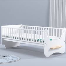Wooden Cradle Baby Playpen Crib