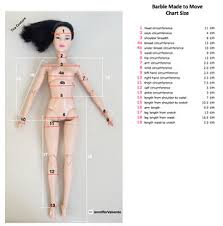 Barbie Made To Move Chart Size Jenniffer Valverde Flickr