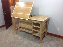 This comes with a free stool and a side attachment for storage. New Art Desk Wetcanvas Artist Desk Art Desk Art Table