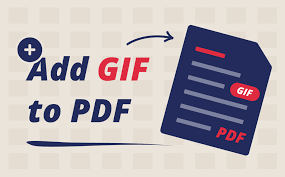 play animated gif in pdf