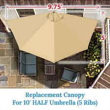 Patio Umbrella Replacement Canopy For