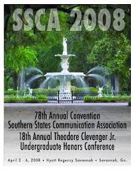 Ssca 2008 Convention Program Southern