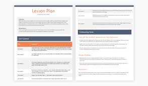 29 lesson plan templates for teachers
