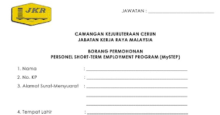 Maklumat peluang kerjaya dalam jabatan kerja raya jkr malaysia 2020. Jawatan Kosong Jabatan Kerja Raya Jkr Jobcari Com Jawatan Kosong Terkini
